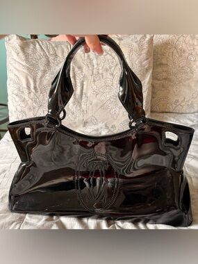 Cartier Patent Leather Tote